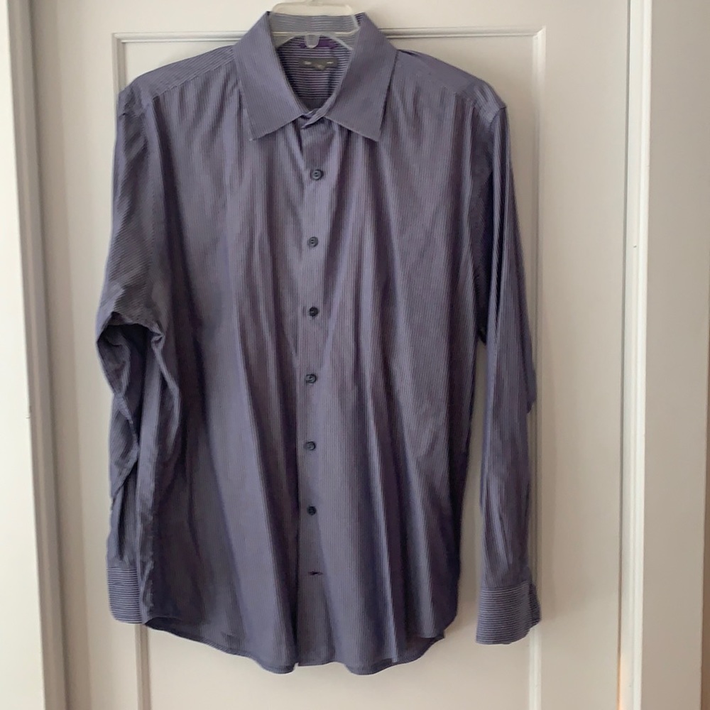 Long sleeve dress casual shirt.